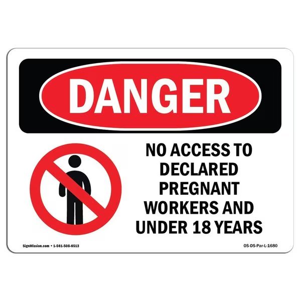 OSHA Sign, 12